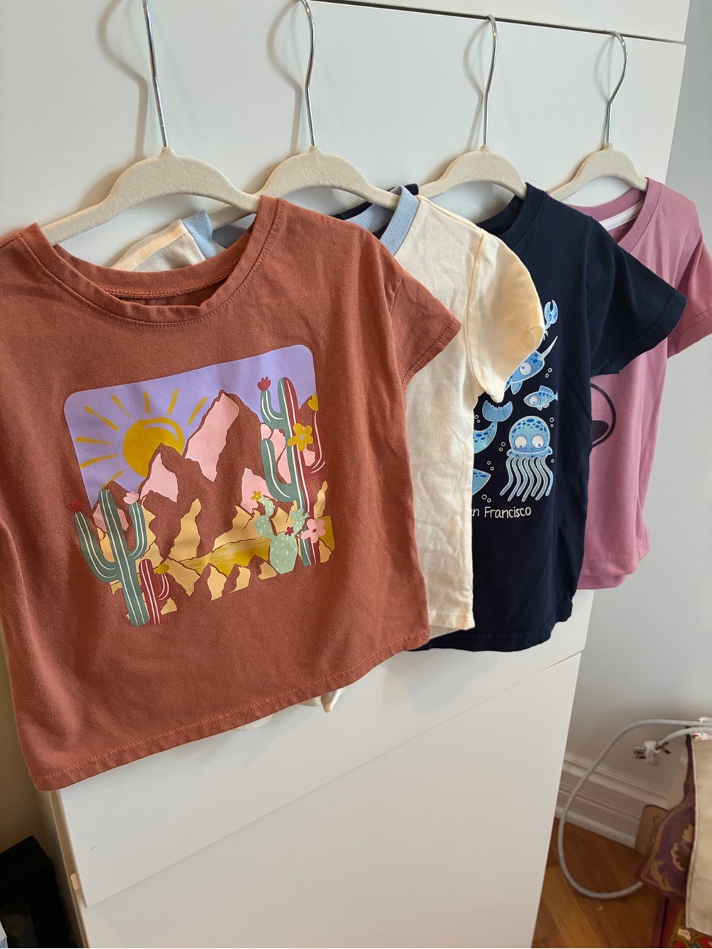 3T T-Shirts Travel Theme Bundle- Desert, Chicago, San Francisco